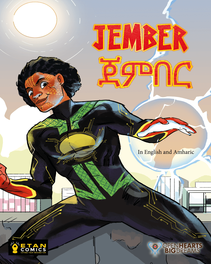 Book cover: Jember (English and Amharic) by Open Hearts Big Dreams